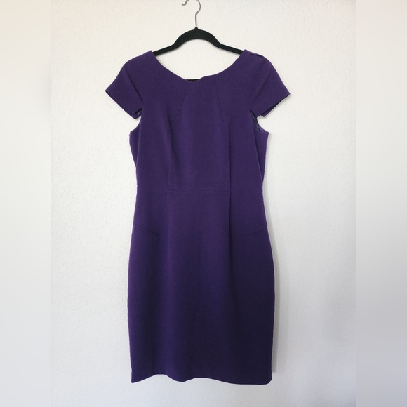 Marvin Richards Deep Purple Mini Dress - Picture 1 of 5